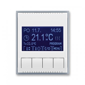 termostat programovatelný ELEMENT 3292E-A10301 04 bílá/ledová šedá